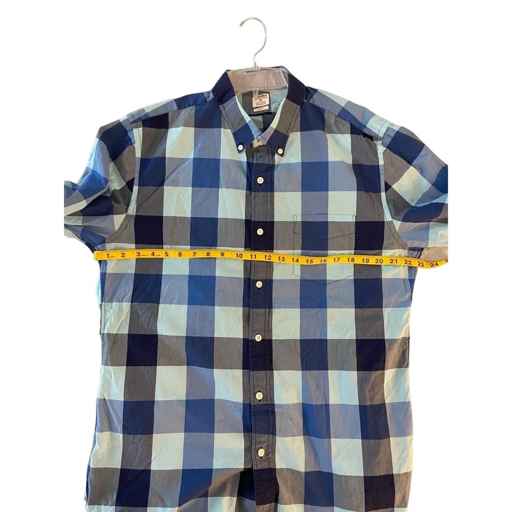 Bonobos‎ Long Sleeve Button Shirt Men's XL Slim Fit Blue Plaid - Picture 3 of 6
